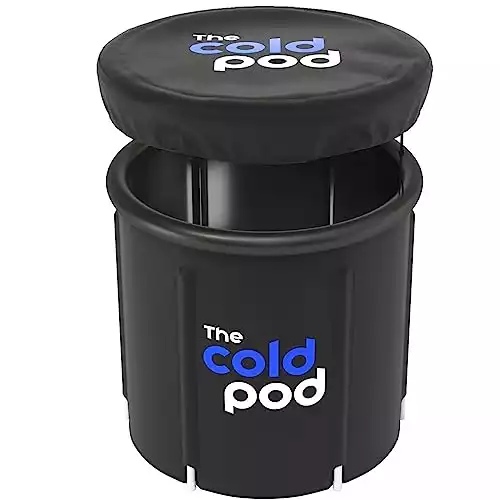 The Cold Pod Ice Bath Tub for Athletes with Cover: 88 Gallons Cold Plunge Tub for Recovery, Multiple Layered Portable Ice Bath Plunge Pool