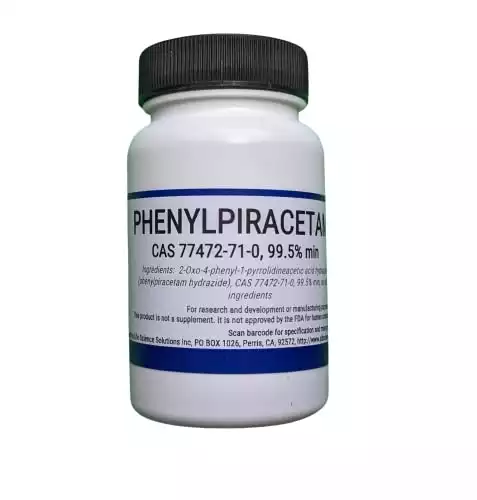 Phenylpiracetam Powder, 25 Grams - Life Science Solutions