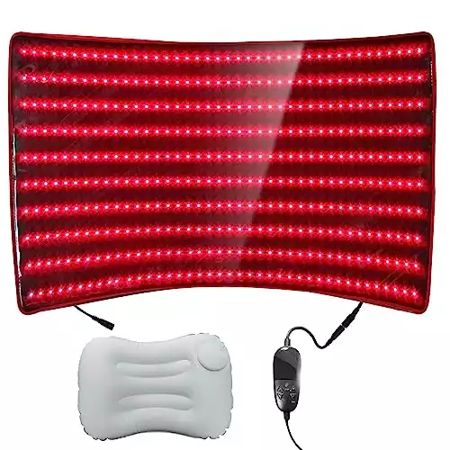 Bestqool Red Light Therapy Mat, Near Infrared Light Therapy 38.2" x 24"