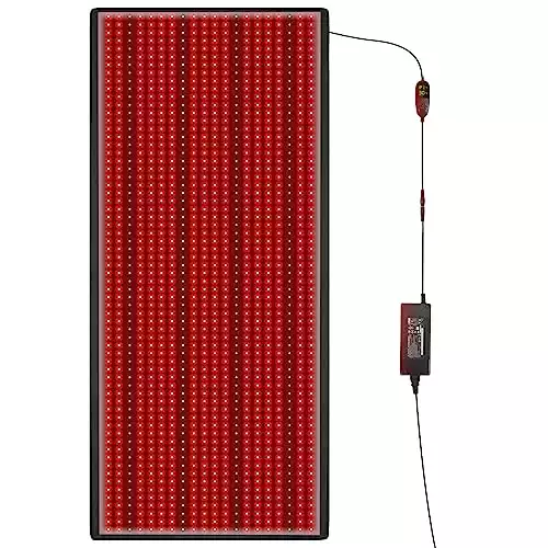 LOVTRAVEL 1280pcs LED 660nm Red Light Therapy Mat