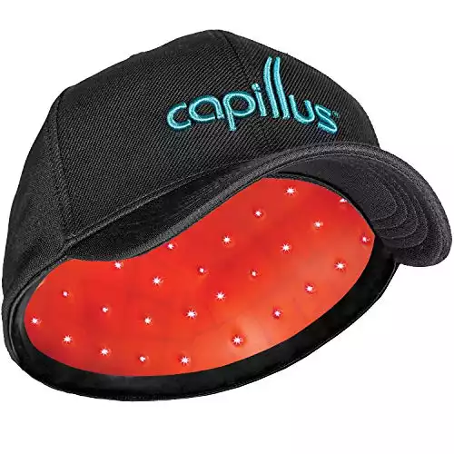 CapillusUltra Mobile Laser Therapy Cap - FDA-Cleared for Medical Treatment of Androgenetic Alopecia
