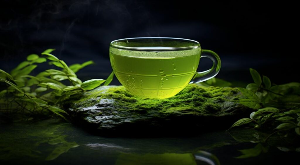 Bryan Johnson Caffeine, Green Tea