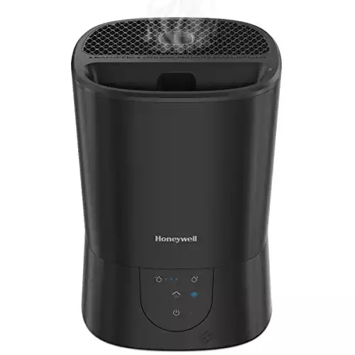 Honeywell Easy-to-Care Filter Free Warm Mist Humidifier, Medium Rooms, 1.5 Gallon Tank