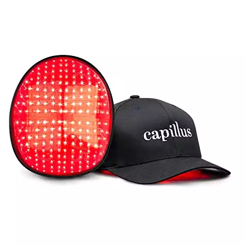 CapillusPlus Mobile Laser Therapy Cap for Hair Regrowth - FDA-Cleared for Medical Treatment