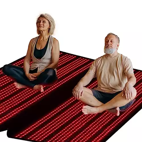 Cabpay Red Light Therapy Sleep Bag for Full Body Infrared Light Therapy Pad