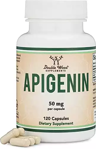 Apigenin Supplement - 50mg per Capsule, 120 Count