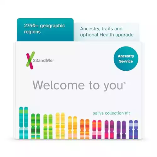 23andMe Ancestry Service - DNA Test Kit with Personalized Genetic Reports