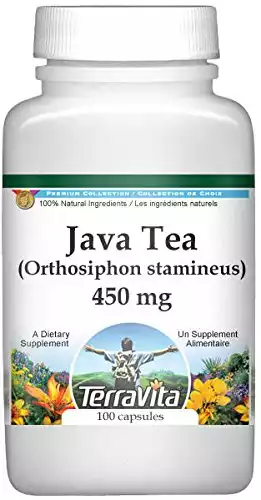 Java Tea (Orthosiphon stamineus) - 450 mg (100 Capsules, ZIN: 511038)
