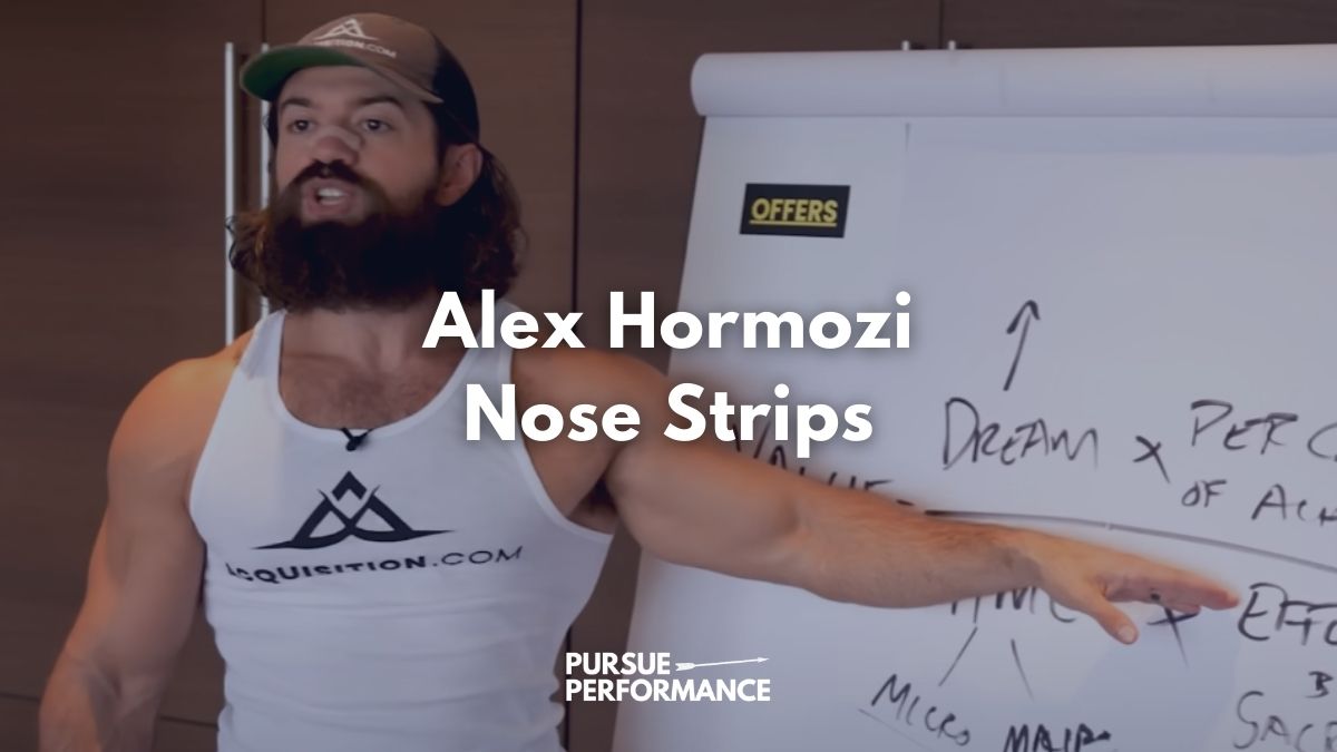 Alex Hormozi Nose Strips, Featured Image