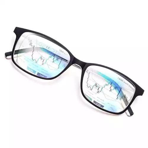 Prospek Blue Light Glasses, ARCTIC (No Magnification), High Optical Quality Lenses