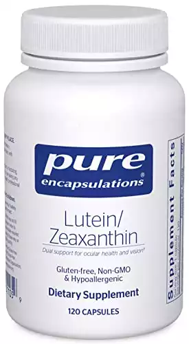 Pure Encapsulations Lutein & Zeaxanthin - Supports Overall Vision* - Maintains Macular Pigment & Eye Health* - Antioxidant Support*
