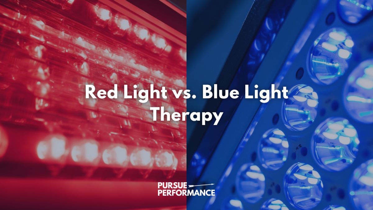 Red Light vs Blue Light Therapy, Featured Image