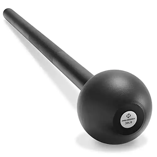 Philosophy Gym Steel Mace Bell for Strength Training