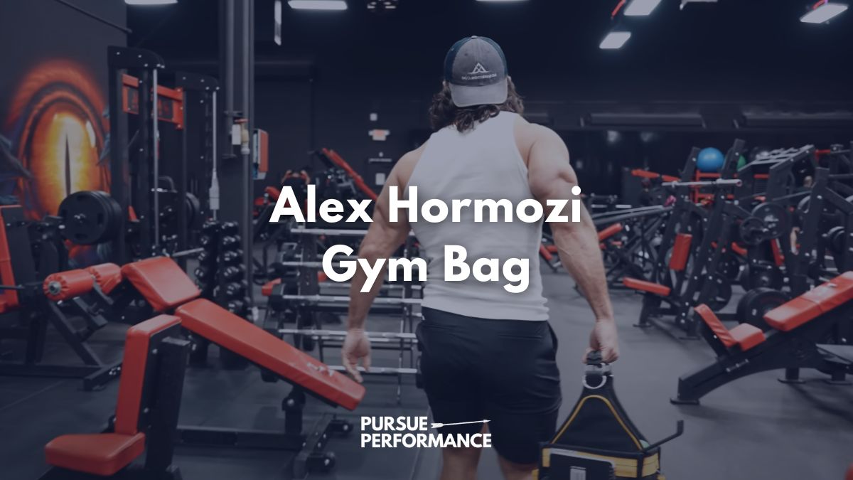 Alex Hormozi Gym Bag, Featured Image